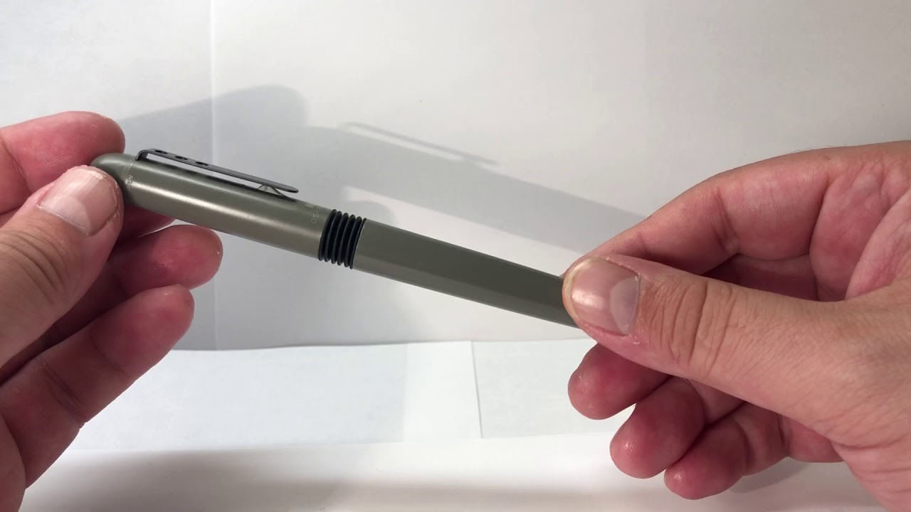1990's Yasutomo Niji R3 Multifunctional Pen/Pencil Review - YouTube