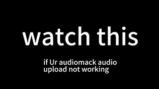 Audiomack Creator App's Upload Error Fix screenshot 2