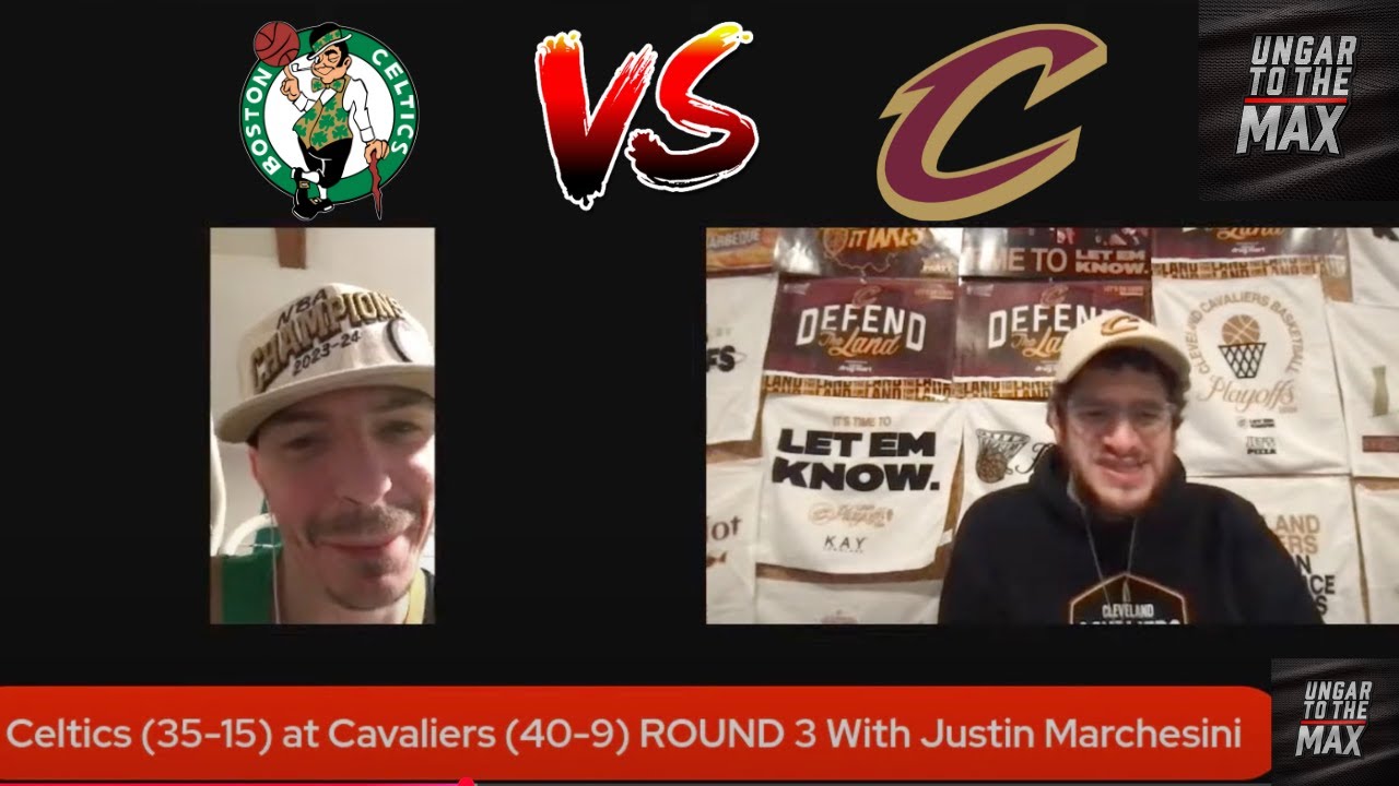 Epic ROUND 3 Showdown: Boston Celtics vs Cleveland Cavaliers w/ Justin ...