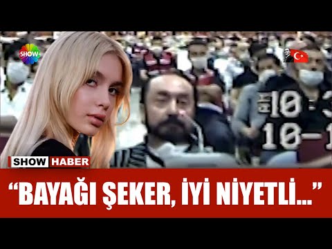 Adnan Oktar'ın Aleyna Tilki hayranlığı...