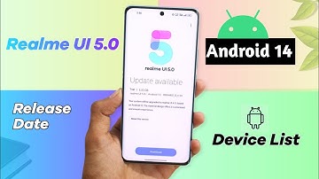 Realme ui 5.0 Android 14 2023