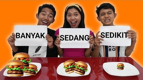 TANTANGAN MAKANAN SEDANG, SEDIKIT ATO BANYAK😱 Kasihan Arya | Mikael Family