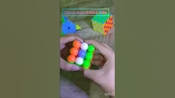 Indian flag on bubble cube #shorts