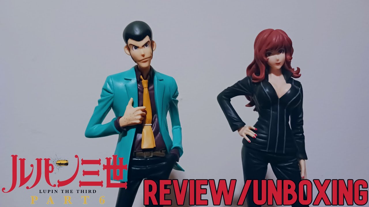 未使用品　LUPIN THE THIRD PART6　LONDON＋WOMAN Lupin The Third Part 6 Master Stars Piece Figures Unboxing/Review