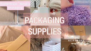 PACKAGING SUPPLIES || SMALL BUSINESS CHECK || PART 1