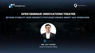 XPONENTIAL 2026 | OPEN SEMINAR: BEYOND STABILITY HOW GREMSY'S PAYLOADS ENABLE SMART UAV OPERATIONS