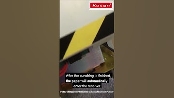 Automatic Hole Punching Machine For Calendar and Notebook ck 420