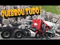 ETS 2 COM DANOS REAIS?  COMO SERIA - MAN 33.420 NO RODO TREM - BeamNG.drive