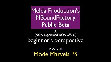 Melda MSoundFactory: Mode Marvels PS