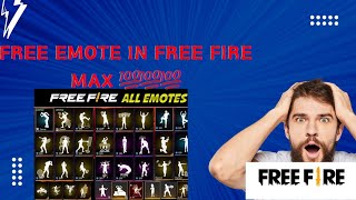 free emote in freefire max 💯💯 orginal 2024#ff#ffmax#ffshorts#ffvideo#ffemot#fftrending