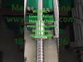 Have you ever seen the large ball screws in transmission machinery?