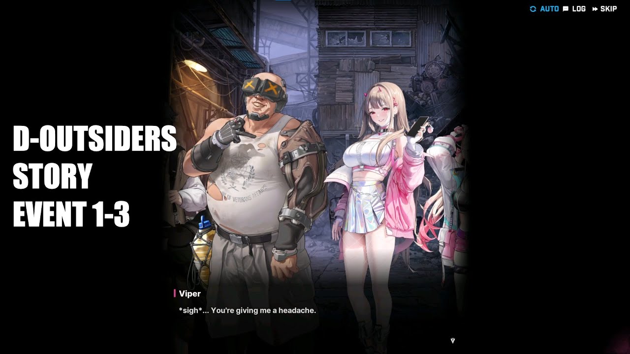 GODDESS OF VICTORY: NIKKE | D-OUTSIDERS: Story Event 1-3: Outer Rime ...