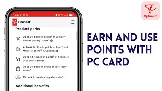 How to Earn and Use PC Optimum Point with PC Card