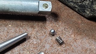 How To Repair a Hand Tool Ball Detent