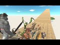 Stairs Tournament | Who Can Survive?  - Animal Revolt Battle Simulator