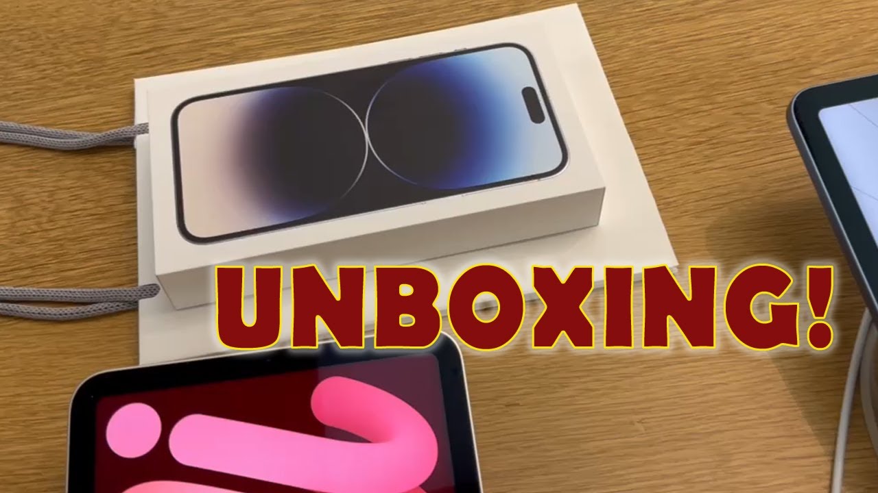 Unboxing iPhone 14 Pro Max Apple Store Acquisto Launch Day Dinamic ...