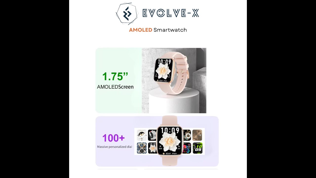 Evolve x Edge Smartwatch - YouTube