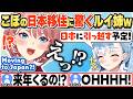 [JP/ENG SUB] こぼが日本移住予定と聞いて驚くルイ姉w / Kobo planning to move to Japan【鷹嶺ルイ/こぼ・かなえる/ホロライブ/切り抜き】