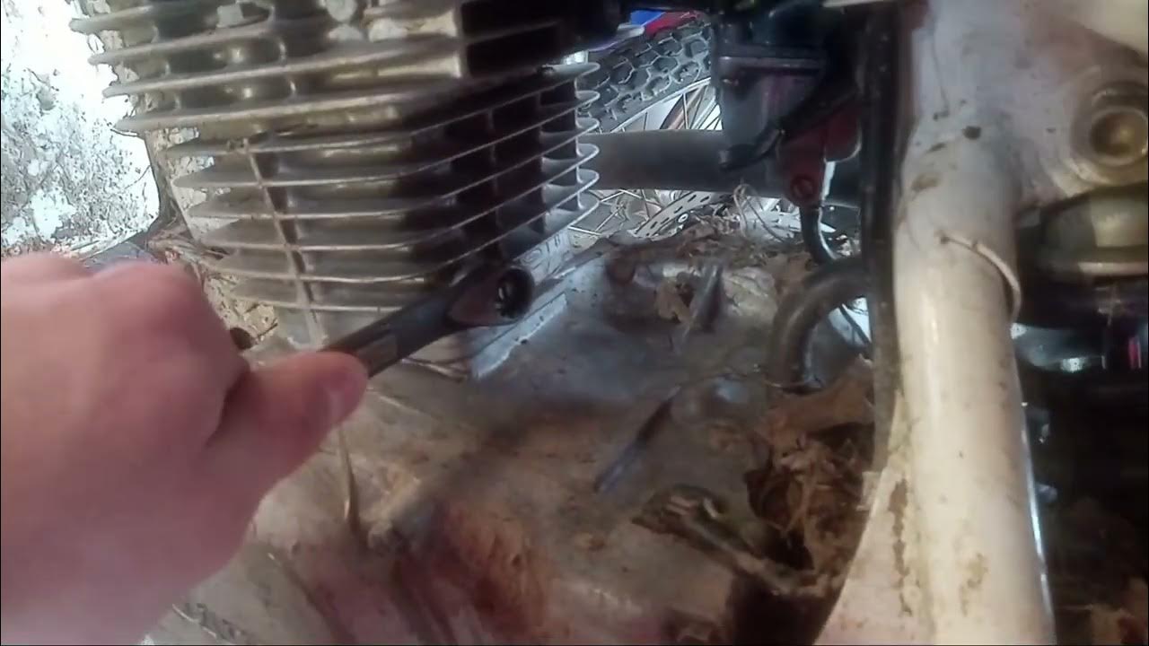 How to adjust timing chain on XR100/80 YouTube