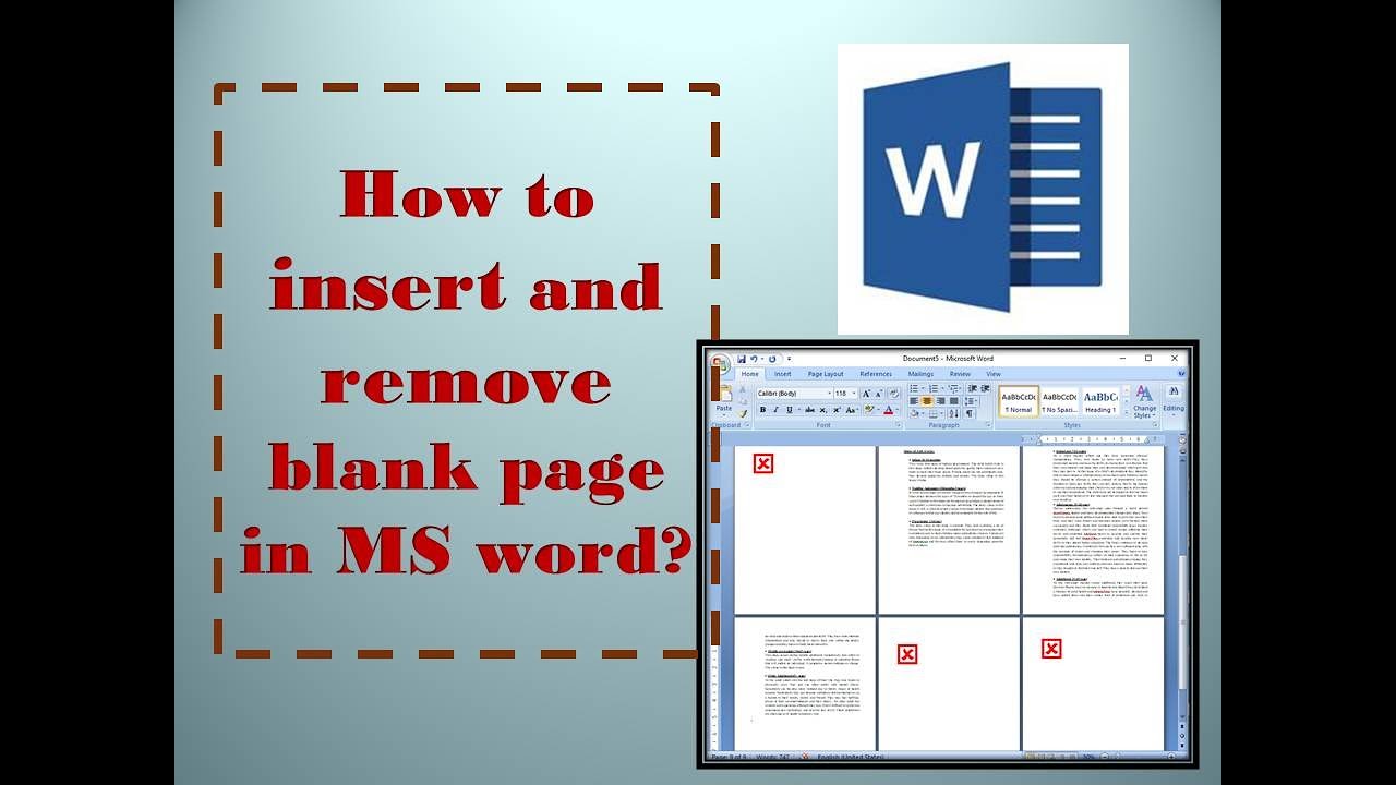 how to delete a page in microsoft word document