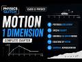 Class 11 Physics Motion Chapter Made Super Easy | Clear Concepts, Simple Tricks, Numerical &amp; Graphs.