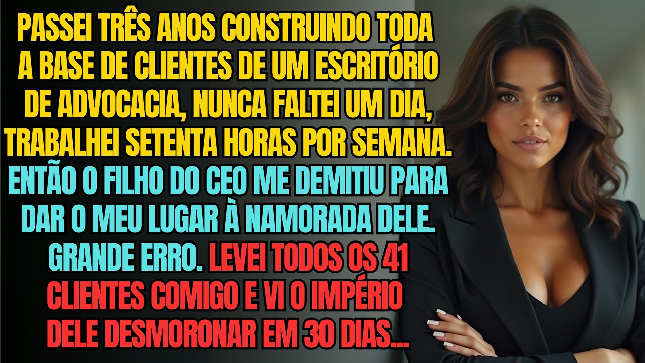 Fui Demitido Pelo Filho Do CEO — Então Levei Comigo Todos Os 41 Clientes
