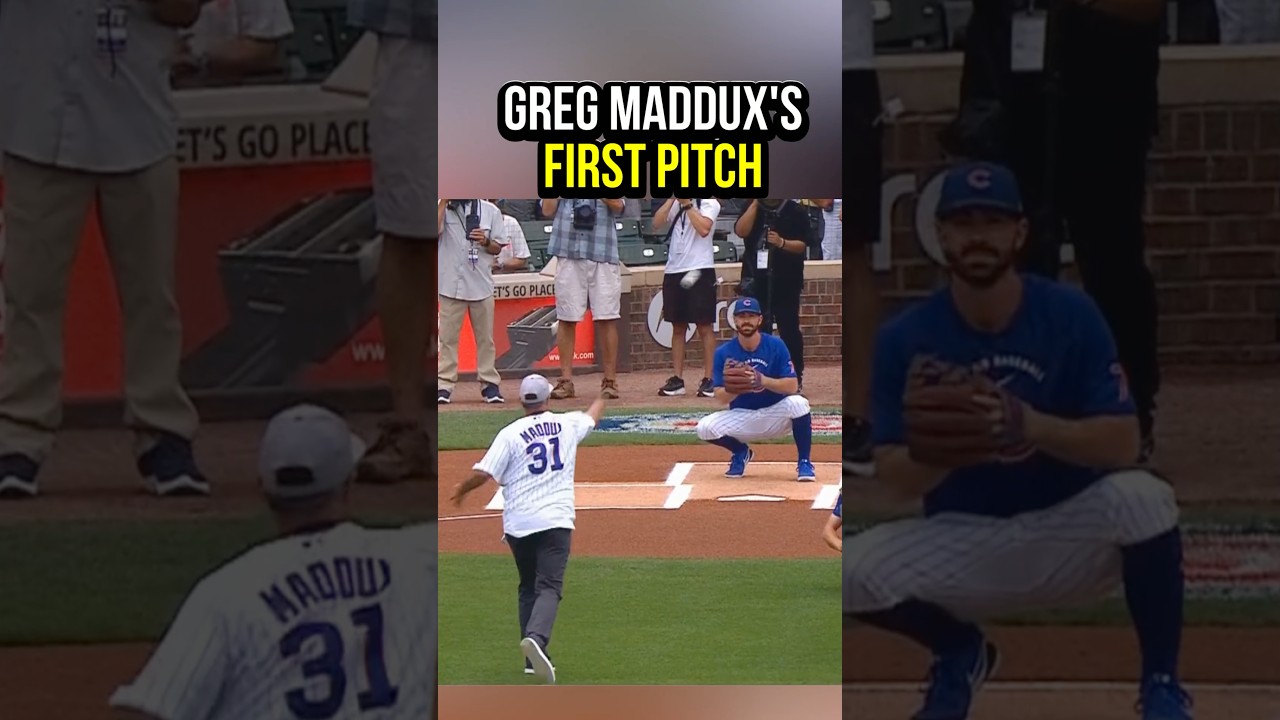 Greg Maddux shows off his legendary command. 😭