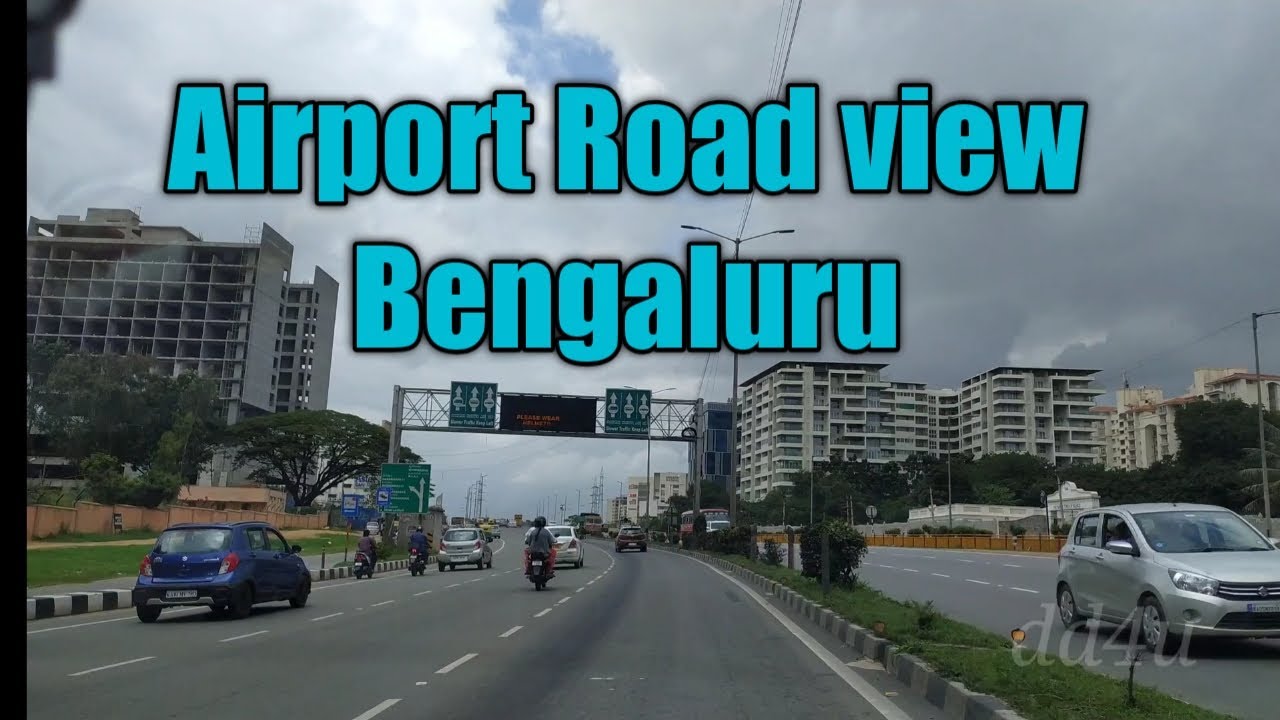Driving in Airport Road view Bengaluru | Hebbal-Airport Road | Karnataka🔥🔥