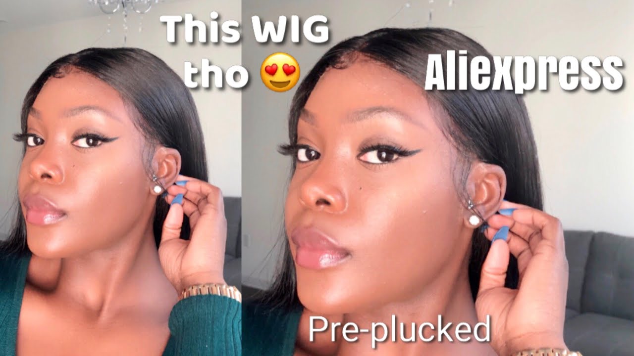ALIEXPRESS HAIR WIG REVIEW/INSTALL | w/ GOT2B Glued Gel (Elva, Unice
