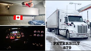 PETERBILT Truck Tour | How Canada's Truck Get Start In Freezing -40 Temprature |