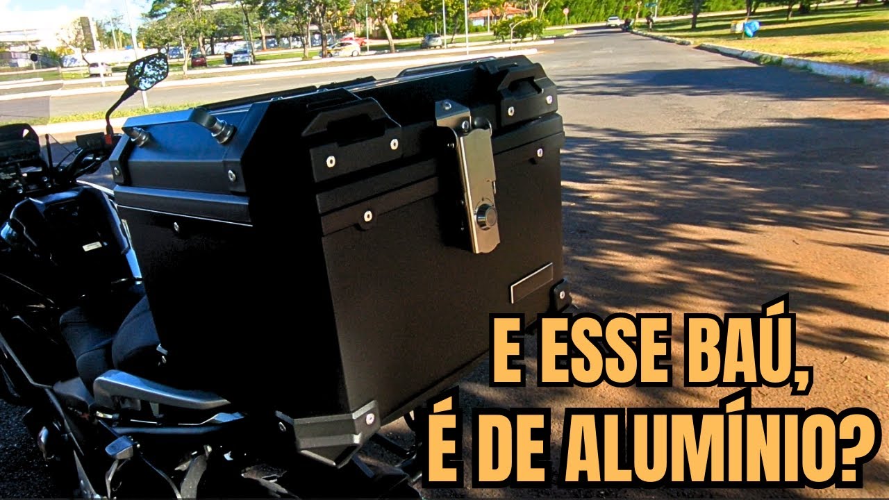 COMPREI UM BAU /BAULETO DE ALUMÍNIO QUE NÃO É DE ALUMÍNIO!