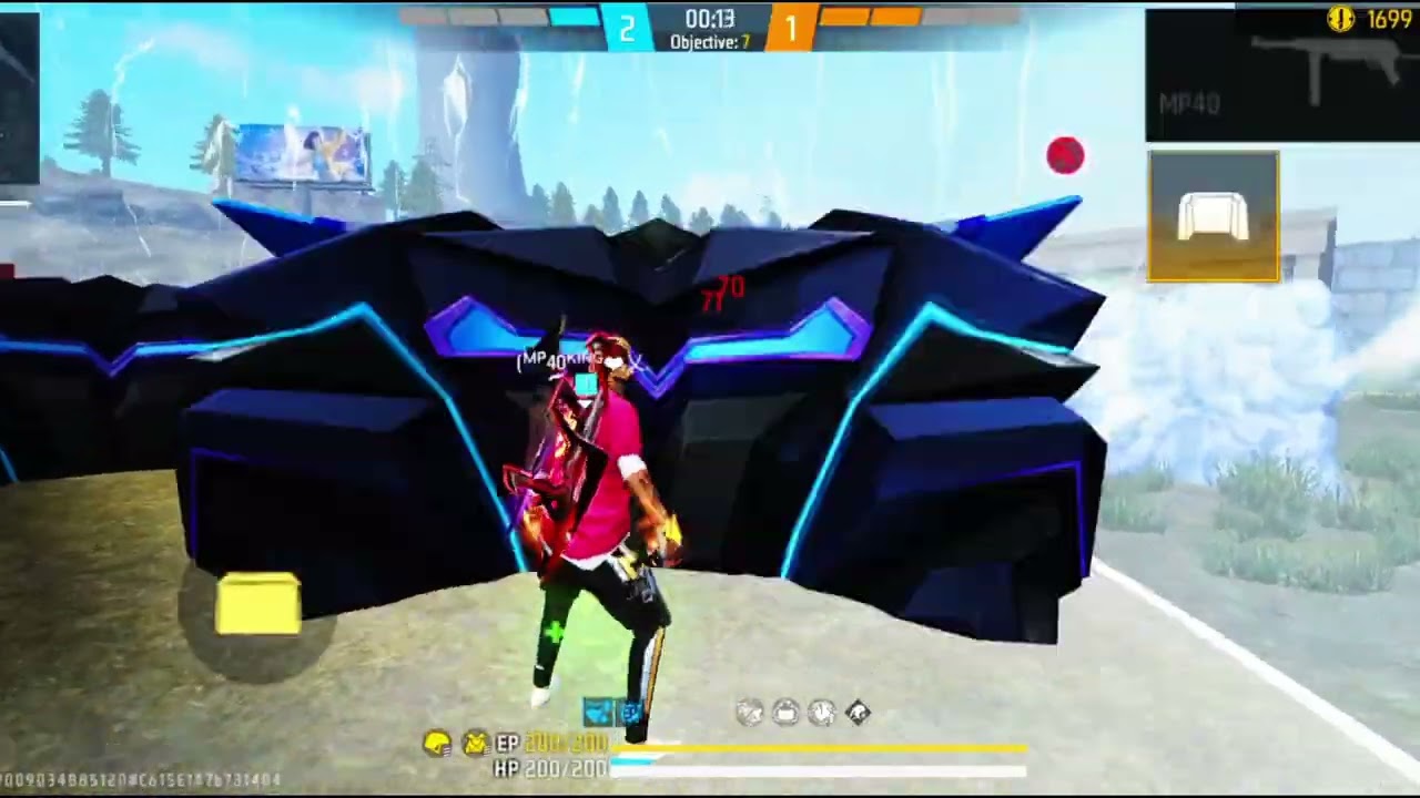 MP40king 👑 l 1 vs 2 Custom Match/ Free Fire Bangla