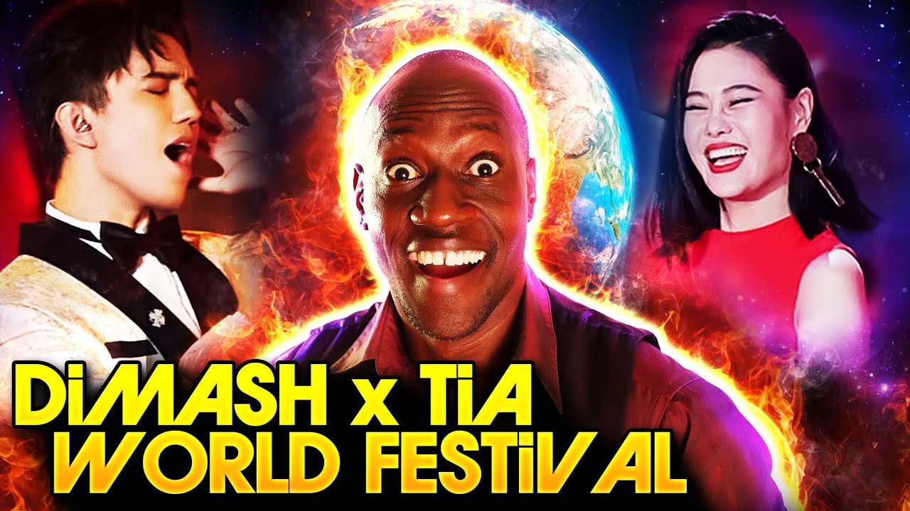 Димаш x Тиа Рэй — Жасмин (10-й фестиваль «Шёлковый путь») вживую | ПЕРВАЯ РЕАКЦИЯ