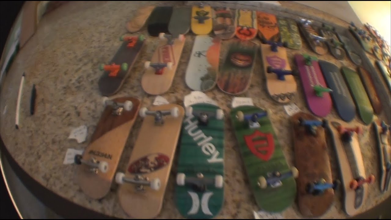Fingerboard Setups/Collection 2014 YouTube
