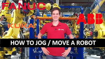 Hoe de robot te joggen / verplaatsen FANUC KUKA ABB