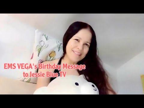 EMS VEGA's Birthday Greetings to JBTV #trending #viral #asmr #viralvideos #asmrsounds #jessie