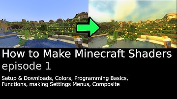 How to Make Minecraft Shaders: Basics (episode 1)