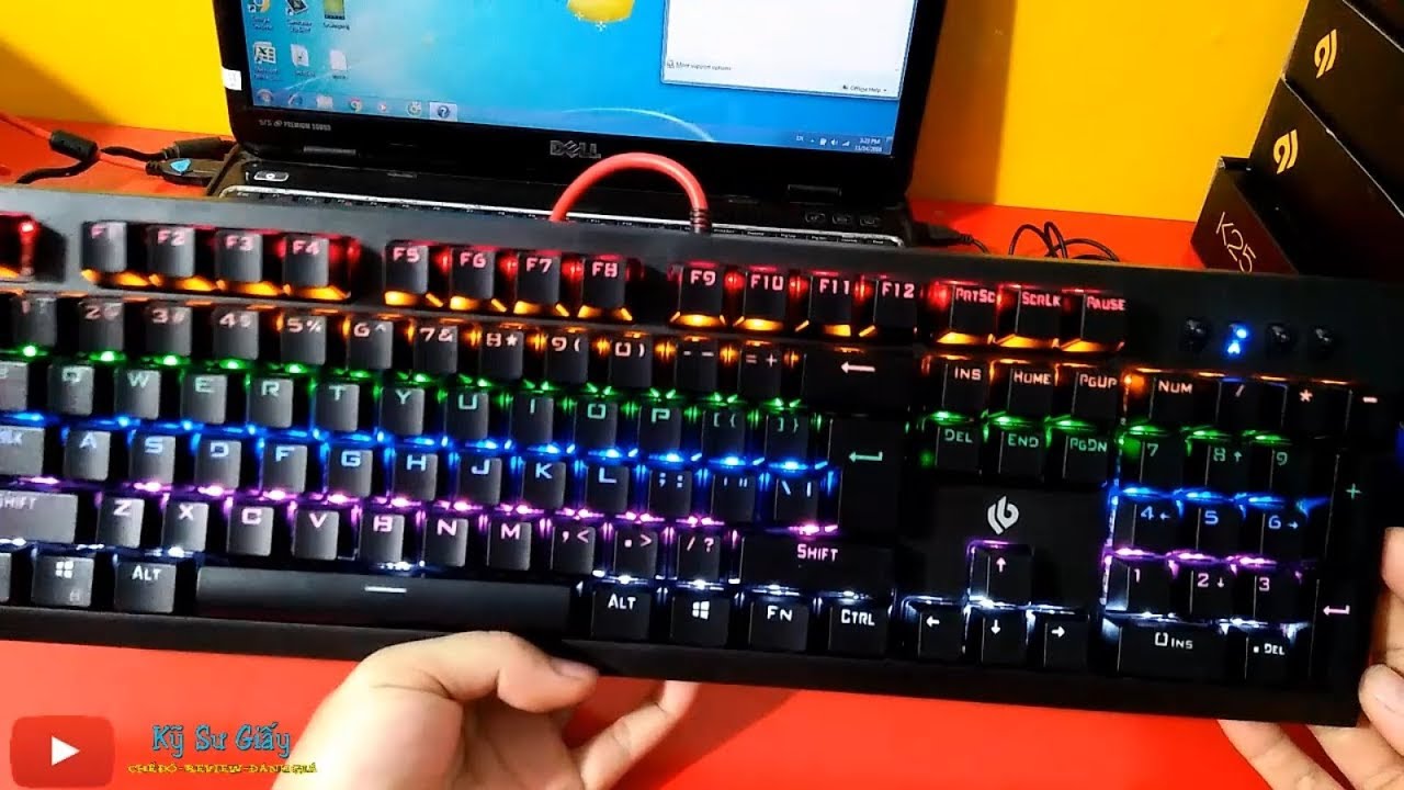 Trên Tay Bàn Phím Cơ Full Size Giá 340k Rẻ Nhất Việt Nam