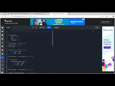 Explaination of  objects, functions, difference between var,let, const and modules in javascript.
