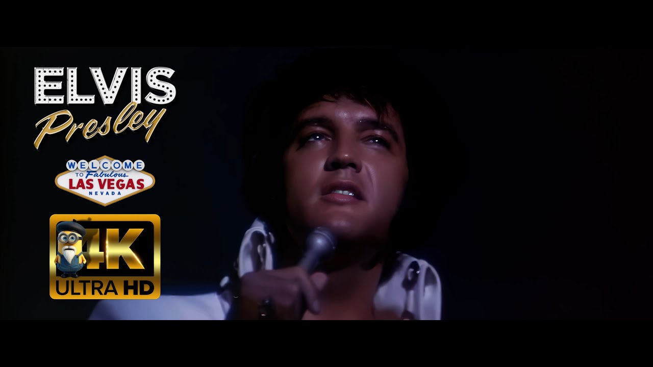 Elvis Presley - I Just Can't Help Believing ⭐UHD⭐ (1970) AI 4K Enhanced Stabilized