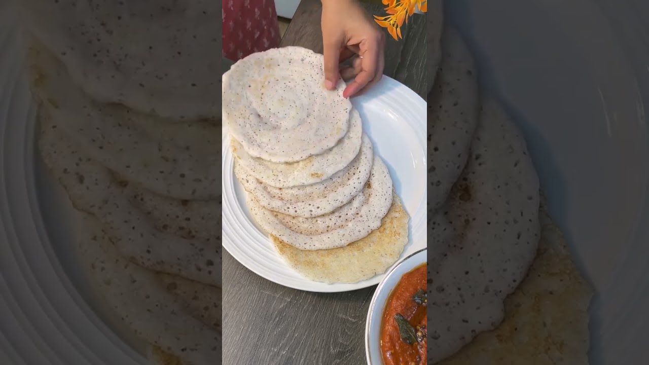 Kacche chawel Ka Neer Dosa Gut friendly my all-time favorite Breakfast