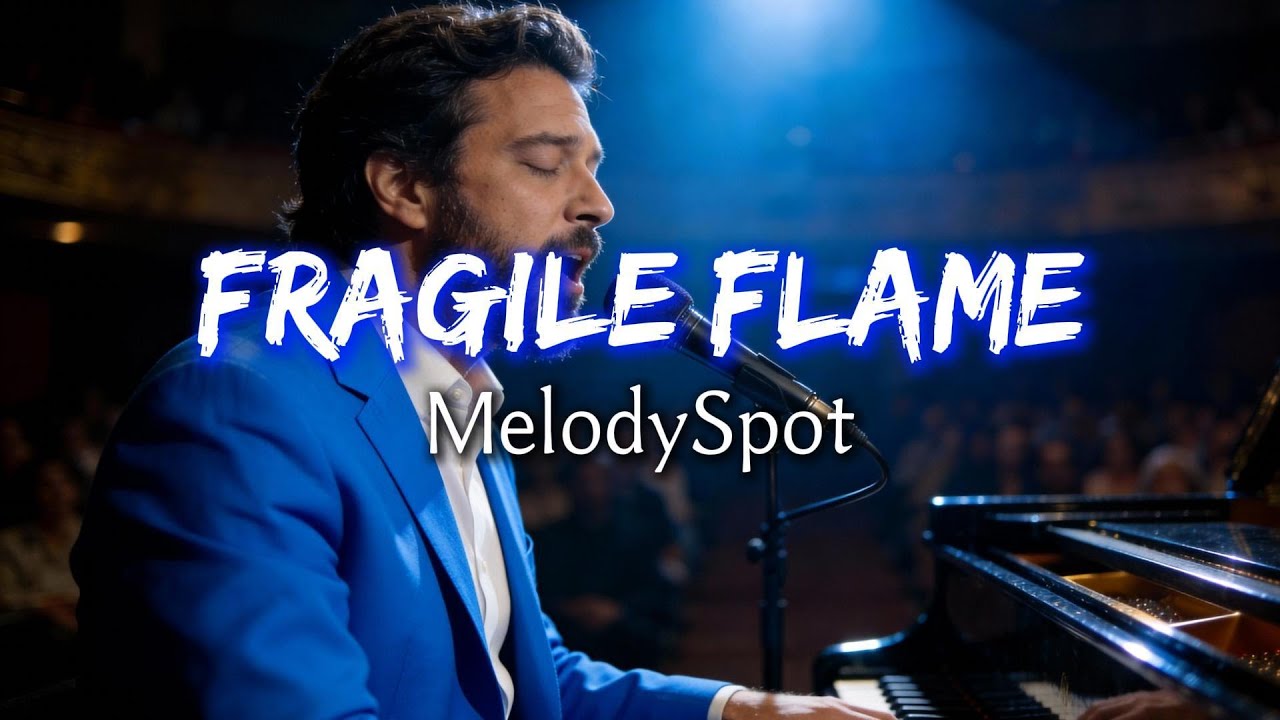 MelodySpot - Fragile Flame【AI Lip Sync｜Lyrics｜VOL.1】