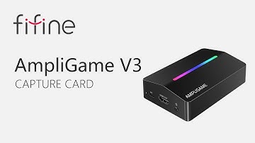 A Fantastic Budget Capture Card - Fifine Ampligame V3 - Unboxing and Review