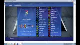 pes 2010 menu