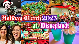 NEW DISNEY HOLIDAY MERCHANDISE 2023!  Downtown Disney VLOG & Jazz Kitchen Food Review