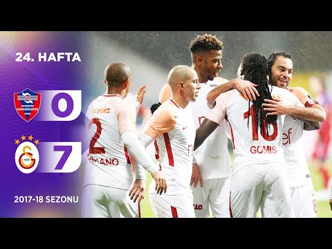 K. Karabükspor (0-7) Galatasaray | 24. Hafta - 2017/18