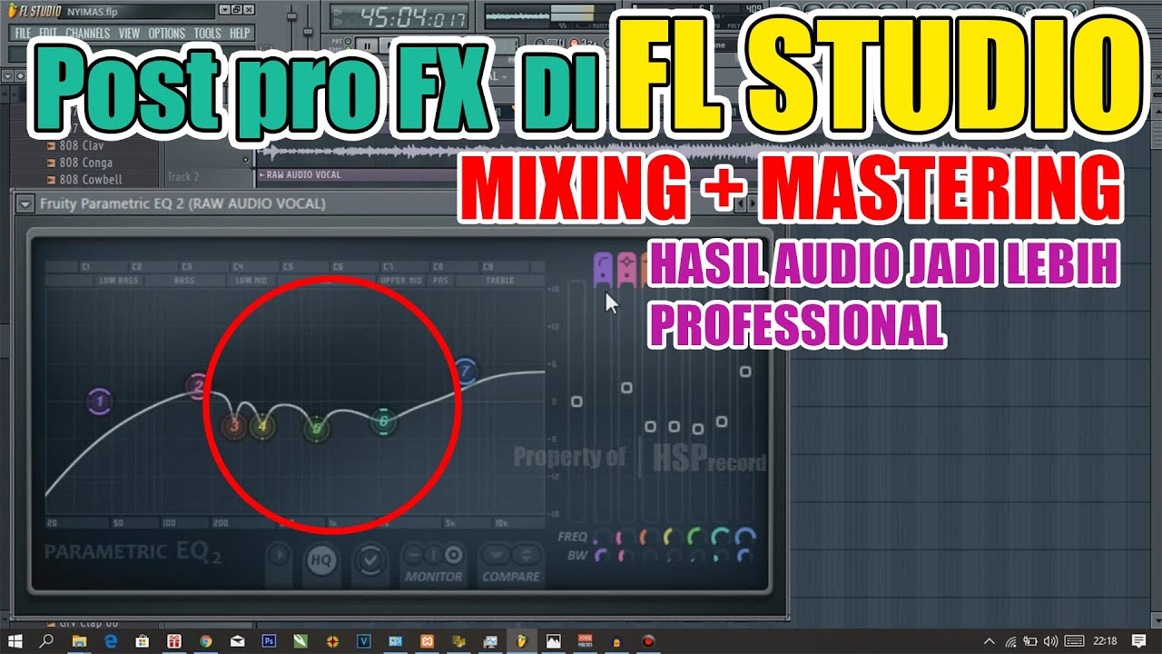 CARA EDIT VOCAL DAN GITAR UNTUK COVER MUDAH DENGAN FL STUDIO DENGAN HASIL PROFESSIONAL
