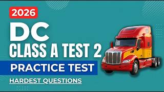 DC DMV Class A Test 2 (2026): 50 Essential Questions & Complete Answers