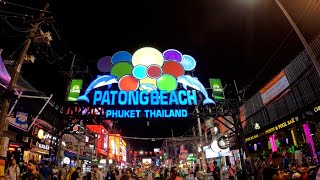 BANGLA ROAD: Patong Beach, Phuket (4K)