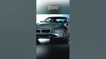 Evolution of Maserati #car #maserati